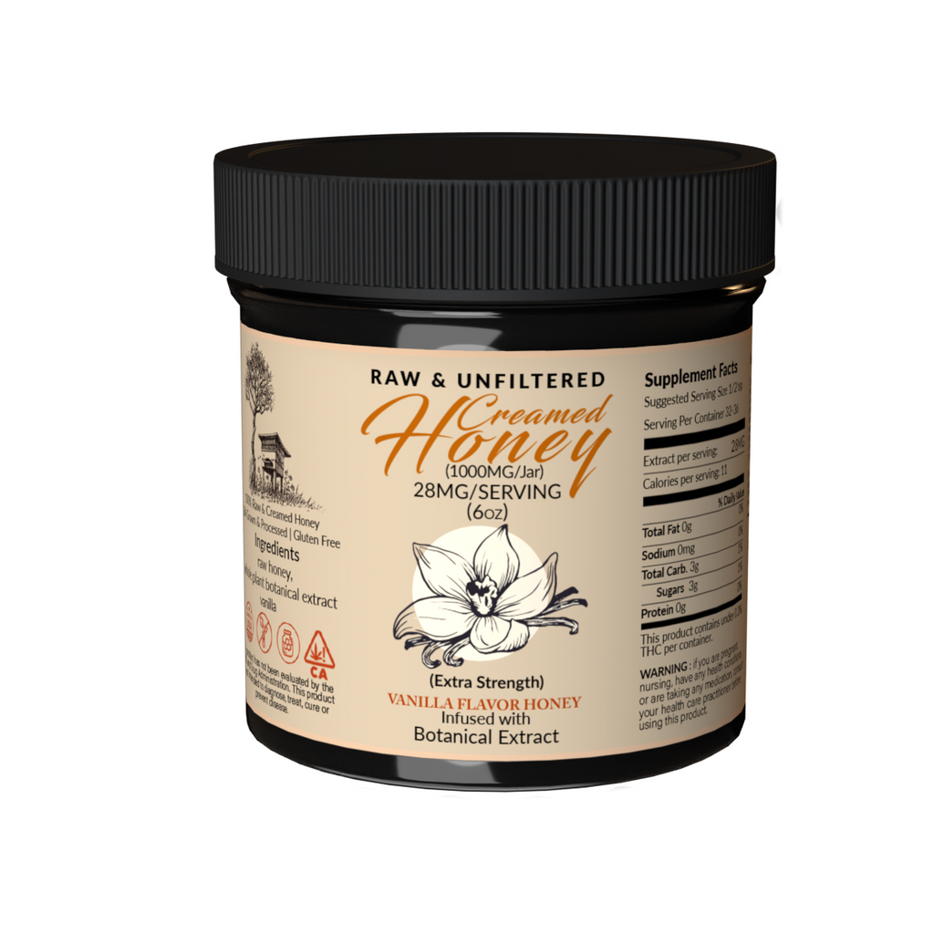 Vanilla Flavor Botanical Extract Honey